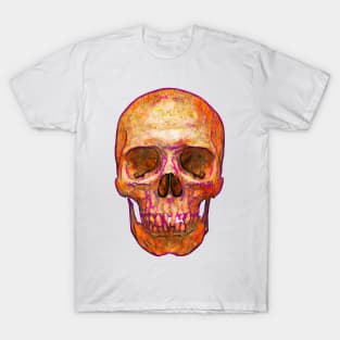 Pastel Bone Skull T-Shirt